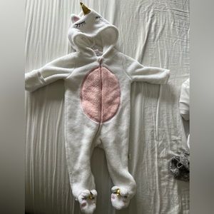 💓 MUST GO FALL FINAL SALE 💓 0-3m duck duck goose unicorn fleece footie